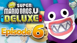 New Super Mario Bros. U Deluxe Gameplay Walkthrough - Episode 6 - Rock-Candy Mines 100%! Nabbit!