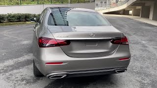 2021 Mercedes E-Class - Interior and Exterior details