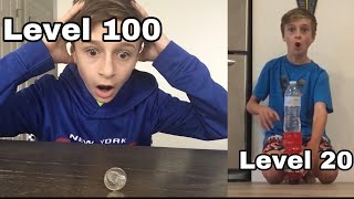 Trick shots Level 1-100 | inspired by That’s Amazing