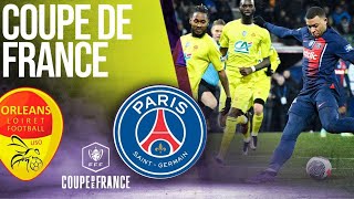 Paris  Vs  Orleans  (4-1 )  Highlights & All Goals (2024)   #psg #orleans #mbappe #messi #naymar
