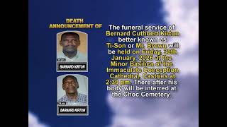 Bernard Cuthbert Kirton ~ Short Obituary