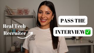 Pass Your Software Engineer Interview - EASY tips from a tech recruiter✅