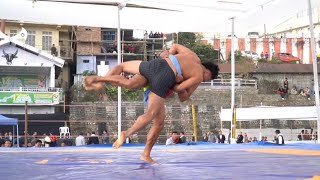 75kg & below / all knock out round / Hornbill International Naga Wrestling Championship 2024