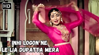 Inhi Logon Ne Le Lia Dupatta Mera | Meena Kumari | Lata Mangeshkar Hit Songs | Mujra Songs
