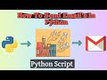 How To Send Email Using Python | Python Email Tutorial | smtplib