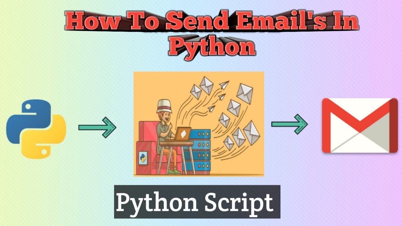 How To Send Email Using Python | Python Email Tutorial | Smtplib - YouTube