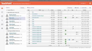 TeachPoint - Web Interface Overview