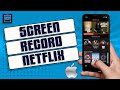 How To Screen Record Netflix On iPhone 2023 [Simple Trick]