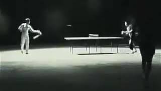 ULTIMATE MATCH || BRUCE LEE playing TABLE TENNIS with NUNCHAKU