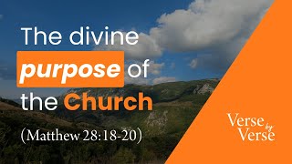 What Is the Purpose of the Church? (Matthew 28:18-20)