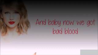 Taylor Swift Bad blood Official Music Video cover lyrics VEVO