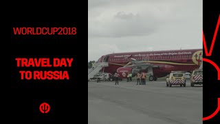 #REDDEVILS | #WorldCup2018 Russia | Travel day to Russia