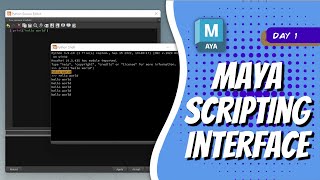 Day 1 - Maya Scripting Interface | Maya 30 Day Introduction to Python