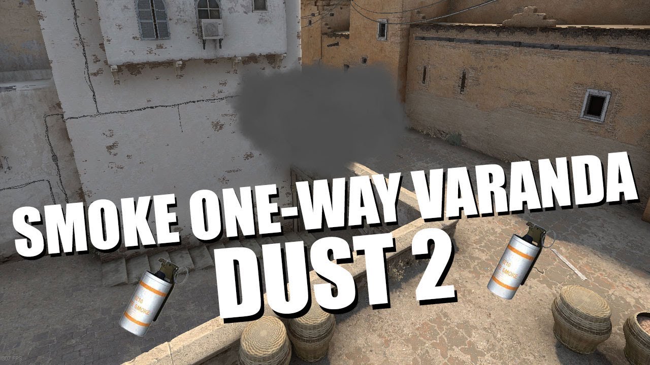 Smoke One Way Varanda Dust2 (64/128 Tick) - YouTube