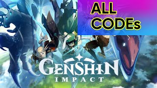 ALL NEW GENSHIN IMPACT REDEEM CODES MARCH 2022 || GENSHIN IMPACT CODES 2022 || GENSHIN CODES