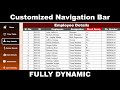 Make a Custom Sidebar in Excel