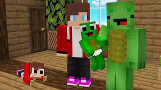 Baby Jj And Baby Mikey Run Away From Family In Minecraft Challenge Maizen