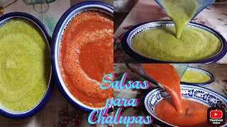 La mejor salsa para Chalupas ✨🤤