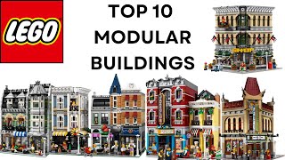 My Top 10 Lego Modular Buildings!!