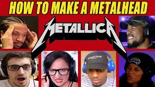 Metallica "Master of Puppets" Best of Reactions Compilation - How To Make A Metalhead