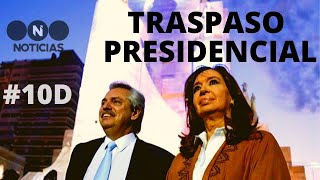 Telefe Noticias EN VIVO - Los festejos del #10D tras el TRASPASO PRESIDENCIAL