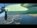 Widerøe Dash 8 Q400 Prop and Gear View! | Scenic takeoff from Bergen, Norway