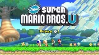 New Super Mario Bros. U [HD] - Introduction & Acorn Plains: World 1-1 Demonstration [Wii-U]