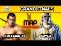 MAP Mixup 2 Tekken  GRAND FINALS - Treeman TY (Feng) Vs. Sayco (Leroy) Tekken 7