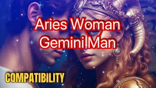 Aries Woman & Gemini Man Compatibility: A Dynamic Duo? #zodiac #aries #gemini #love #compatibility