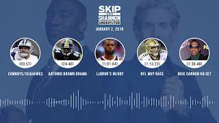 UNDISPUTED Audio Podcast (01.02.19) with Skip Bayless, Shannon Sharpe & Jenny Taft | UNDISPUTED