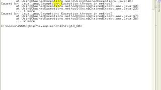 F2L4@8 UsingChainedExceptions java chained exceptions