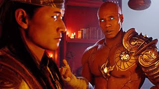 All Scenes of Liu Kang and Geras talking about the Hourglass Timelines - Mortal Kombat 1