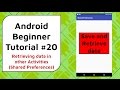 Android Beginner Tutorial #20 - Shared Preferences [Passing Data Between Activities]