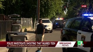 Juvenile shot in north Sacramento, police say