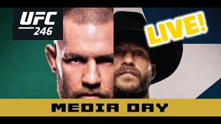UFC 246 Media Day: Conor McGregor  (FULL)