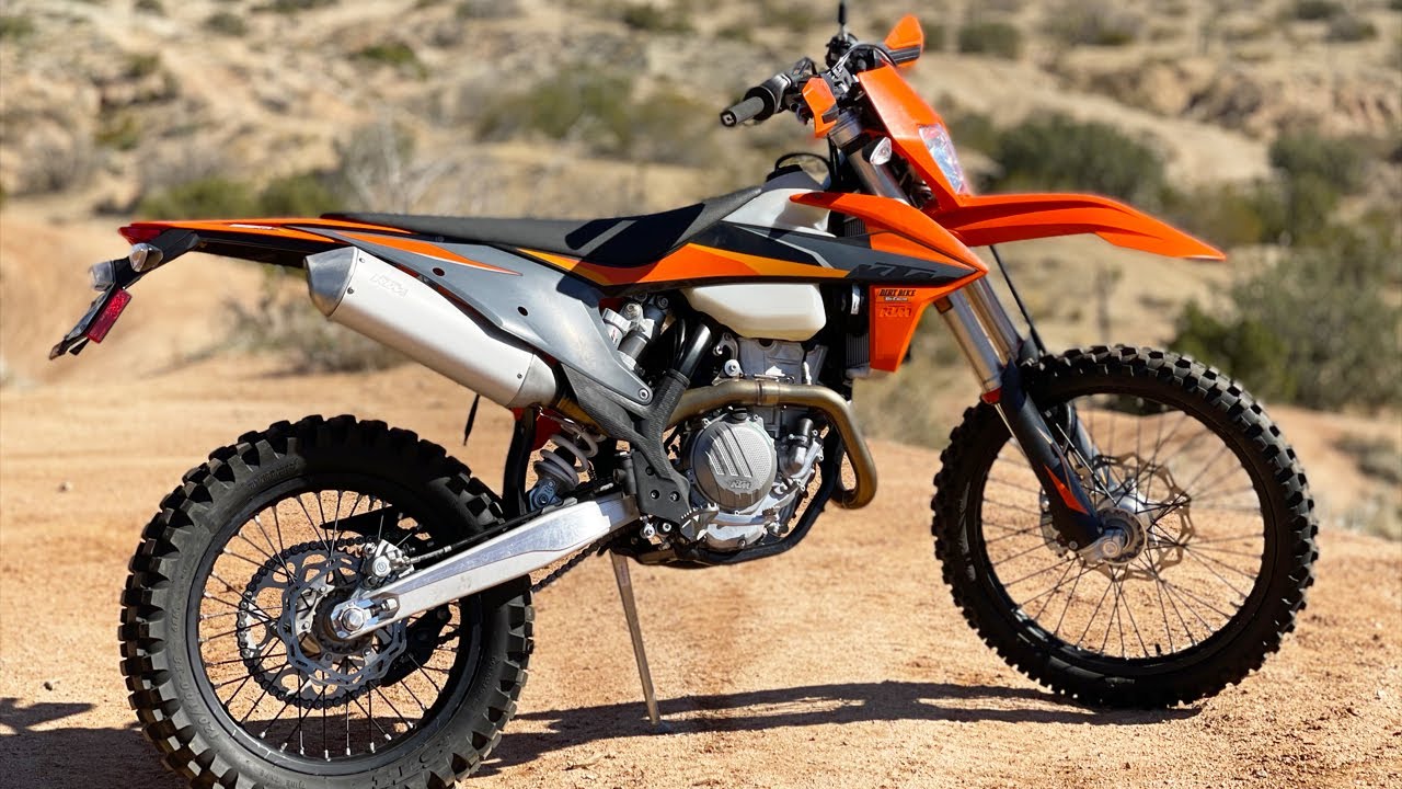 2021 KTM 350EXC-F - Dirt Bike Magazine - YouTube