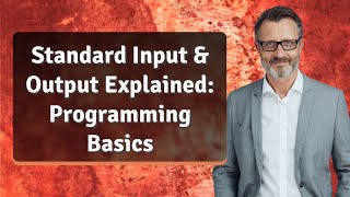 Standard Input & Output Explained: Programming Basics