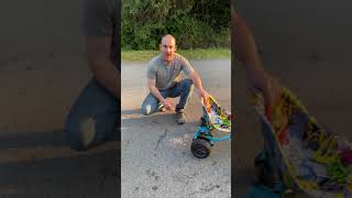 Amazing Hoverboard Invention!  Absolute Fun! Turn your Hoverboard in Go Kart or Speed Buggy #shorts