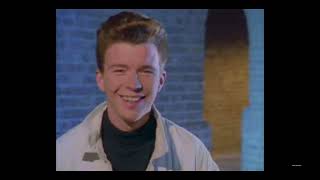 Rickroll, but in 2x speed.