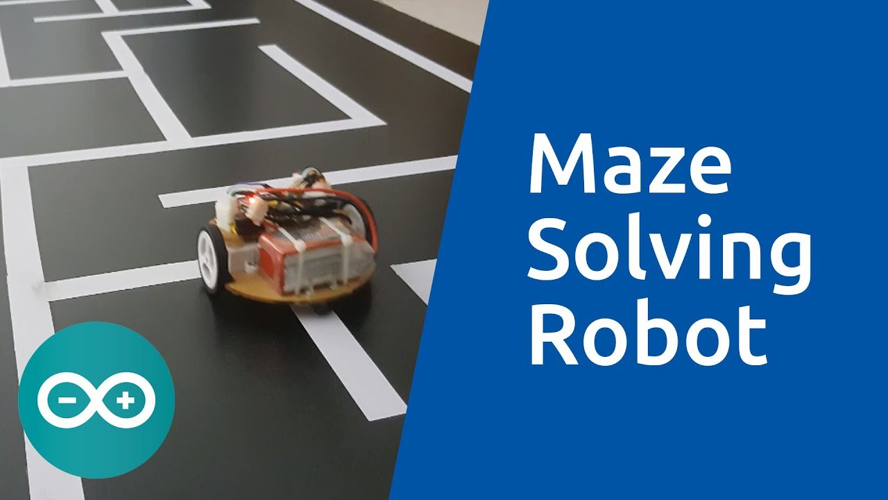 Maze Solving Robot - Line Following Robot Arduino - YouTube