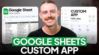 Build a REAL App from Google Sheets (That Actually Scales)
