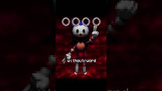 Sonic.EXE Sings A Song (Rewrite V2/Trinity) #shorts #sonic #exe #sonicexe #remake