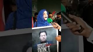 Imran Khan assassination attack|Angry pakistani girl protesting