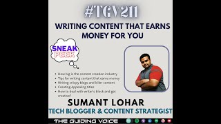 Creating Killer content that earns money for you!!