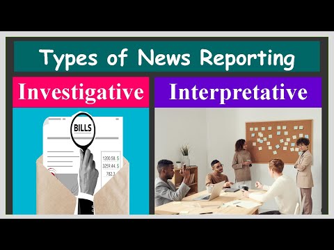 What are the main characteristics of interpretive journalism?