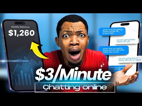 Earn $3 per minute chatting with people online | Chat and get paid Secret website