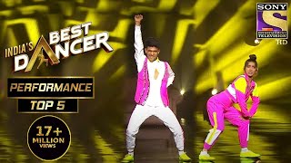 Tiger और Vartika ने 'Paagal' पे मचाया धूम! | India's Best Dancer | Best Of Top 5