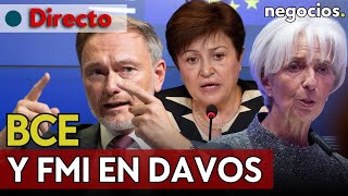 DIRECTO | DAVOS: BCE y FMI. Frente al colapso de la economía y la pérdida de control de las élites