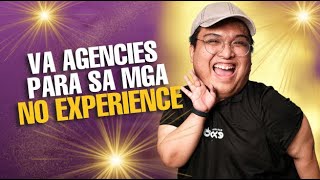 VA Agencies for NO EXPERIENCE Virtual Assistants