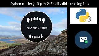 Python Challenge 3 Email Validator part 2